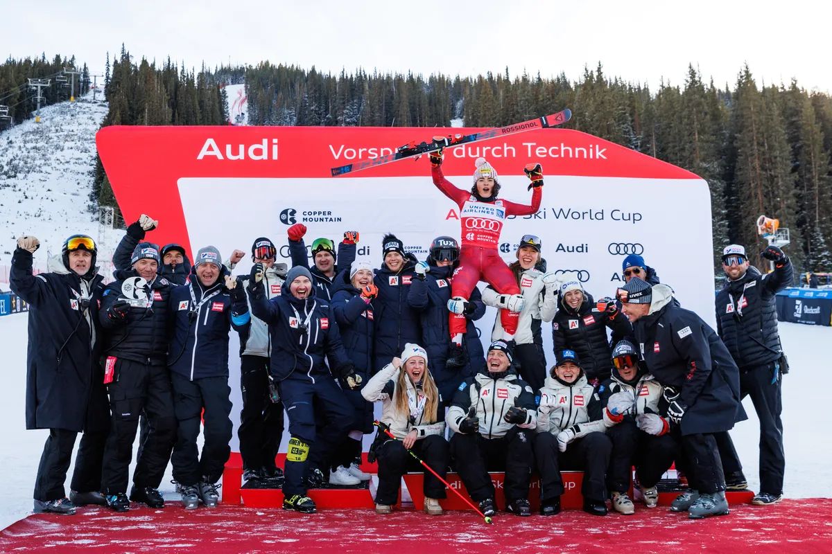 Teamjubel in Copper Mountain